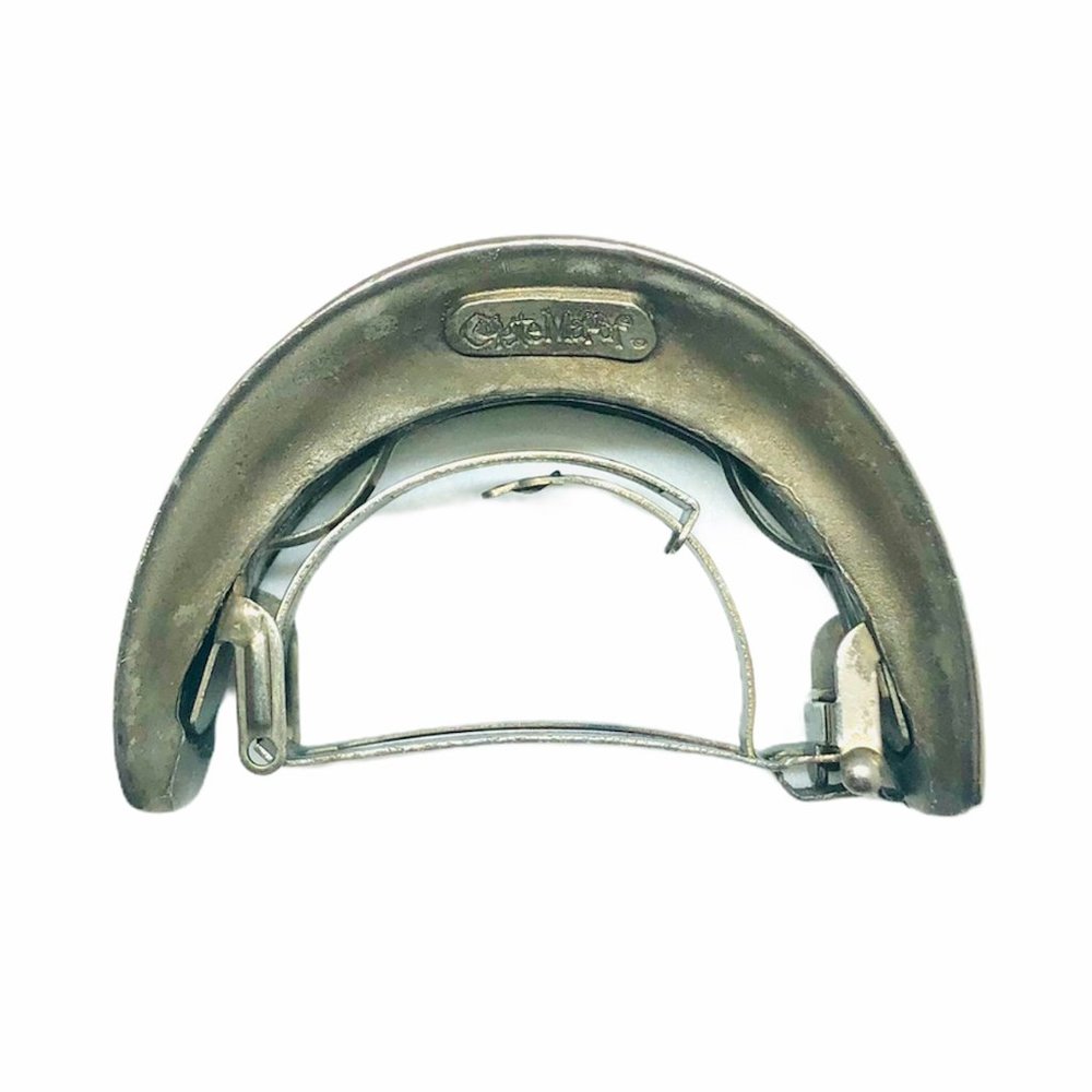 Colette Malouf objet d’arts silver Metal hair clip - Picture 3 of 4